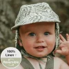 Bedhead Hats Lounger' Baby Reversible Flap Sun Hat-Fern/Moss Online