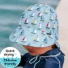 Bedhead Hats Bedhead Kids Swim Legionnaire Flap Sun Hat - Sails Hot