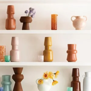Bonnie & Neil Earth Clay Vase Collection Mustard New