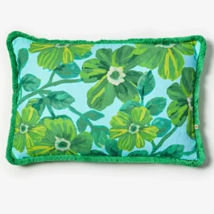 Bonnie & Neil Rosetta Blue Cushion Clearance