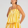 Boom Shankar Sami Singlet - Tropical Stripe Sale
