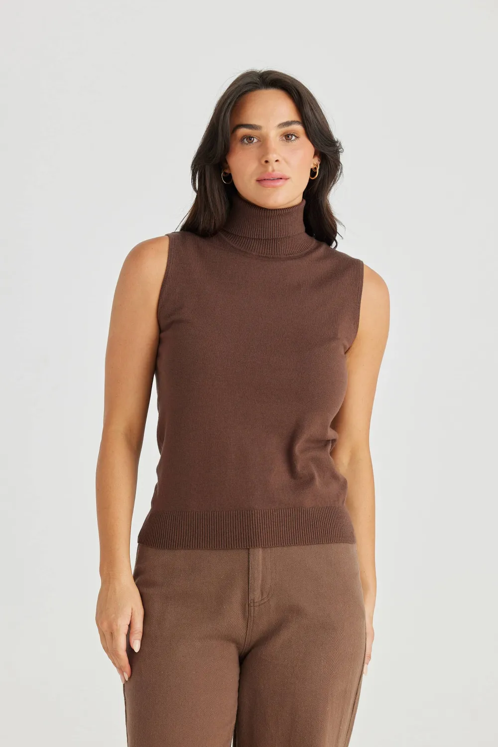 brave__true_skye_knit_top_2.webp Brave & True Skye Knit Top - Cocao Sale