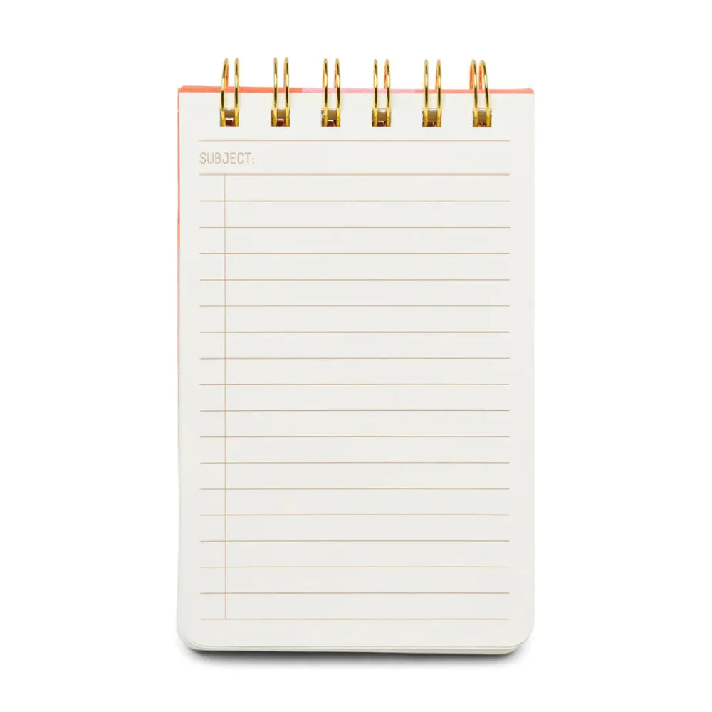 designworks_ink_twin_wire_1.webp Designworks Ink Twin Wire Notepad - Rainbow Check Hot