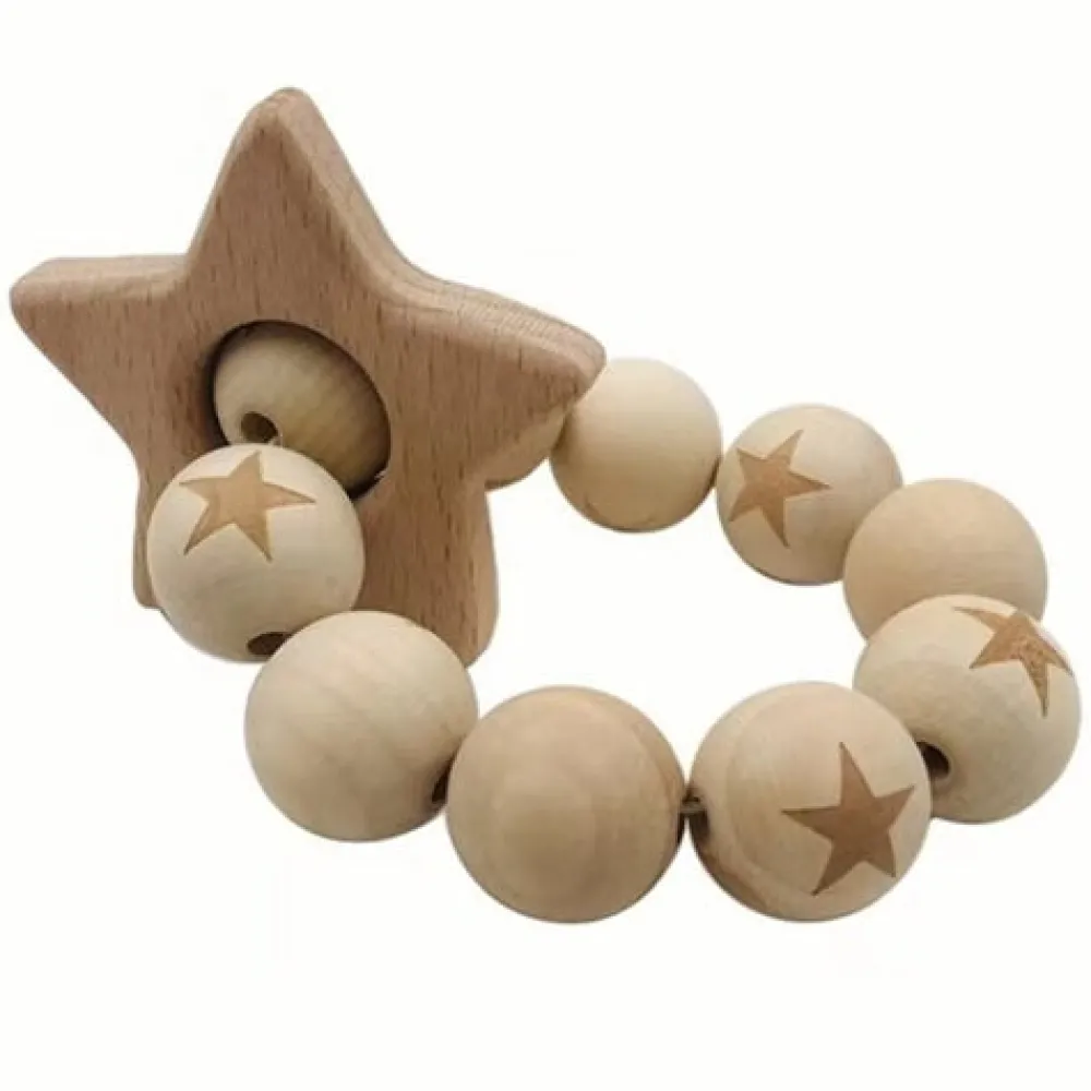 dlux_twinkle_lotus_wood_s_0.webp Dlux Twinkle Lotus Wood Star Teether Clearance