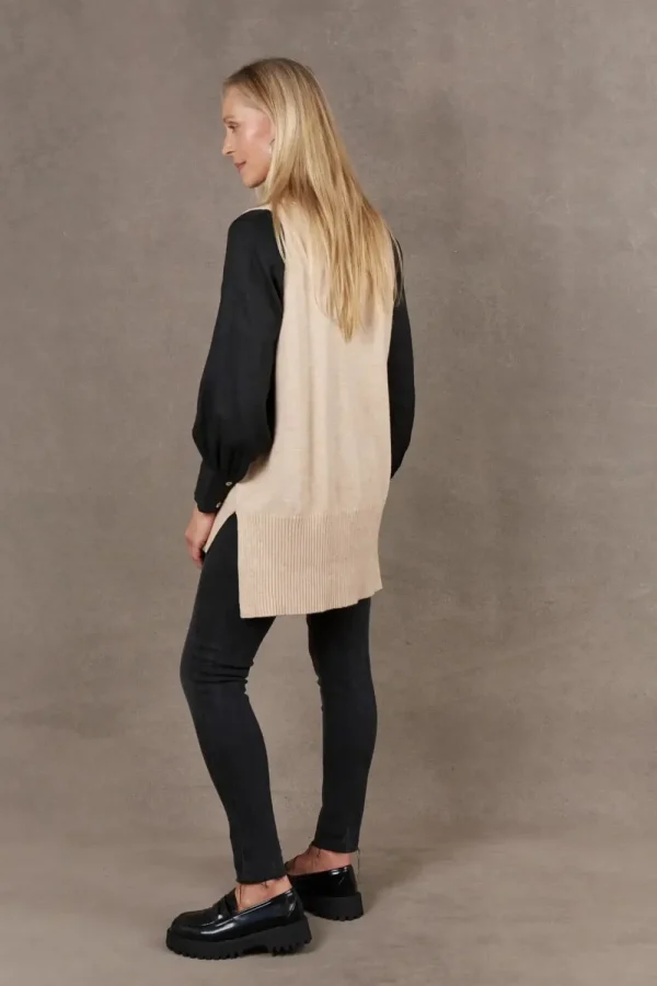 Eb&Ive Eb & Ive Nakako Vest - Oat Online