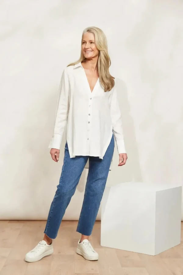 Eb&Ive Eb & Ive Sojourn Shirt - Opal Online
