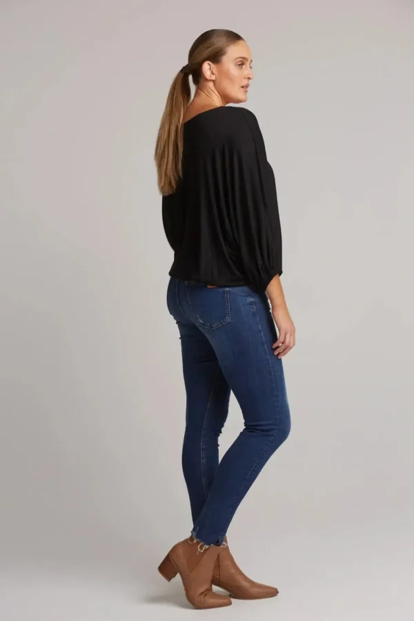 Eb&Ive Eb & Ive Studio Relaxed Top - Ebony Sale