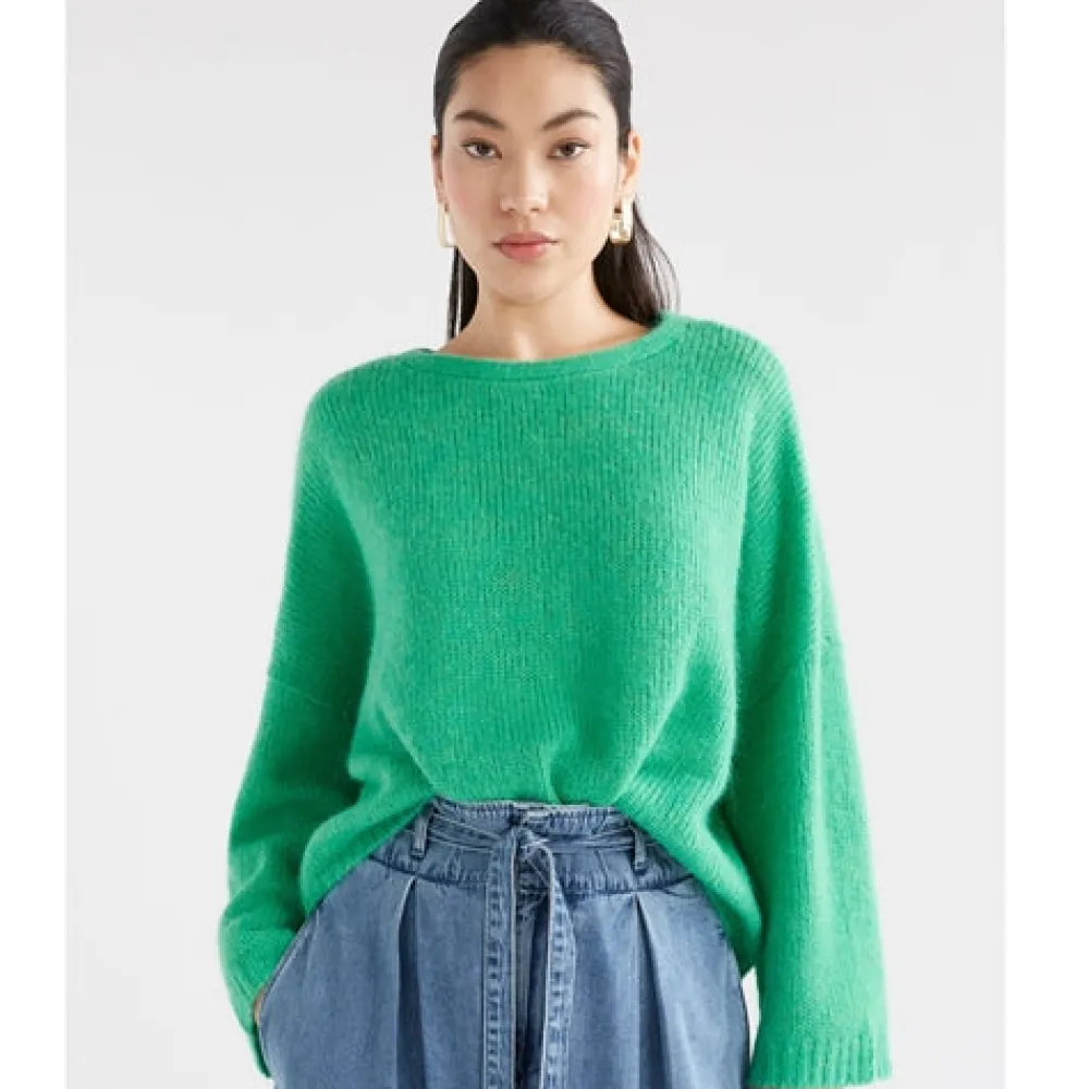 elk_agna_sweater__electri_0.webp ELK Agna Sweater - Electric Green Outlet