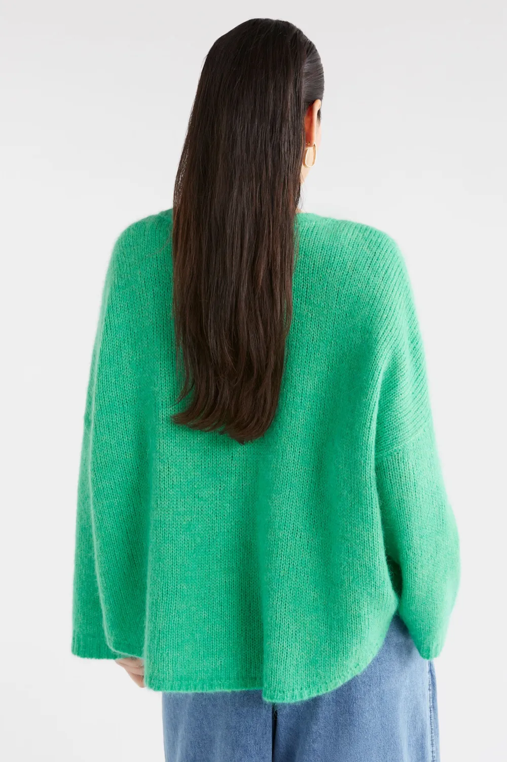 elk_agna_sweater__electri_3.webp ELK Agna Sweater - Electric Green Outlet