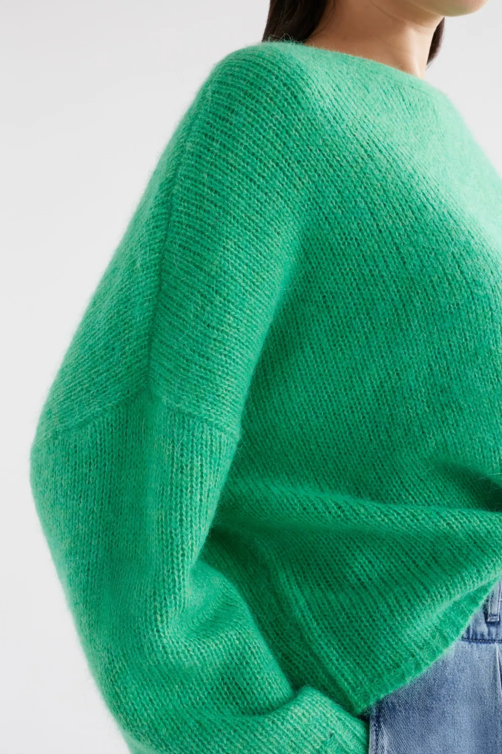 elk_agna_sweater__electri_4.webp ELK Agna Sweater - Electric Green Outlet
