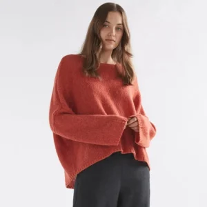ELK Agna Sweater - Sangria Discount