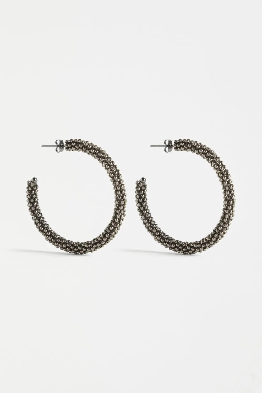 elk_kolle_hoop_earring_gu_1.webp ELK Kolle Hoop Earring- Gunmetal Outlet