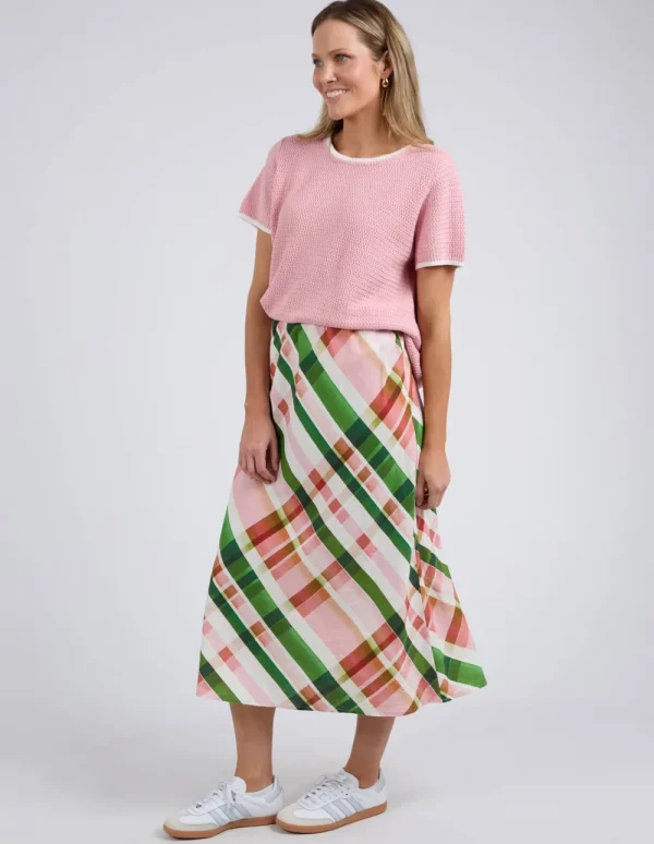 ELM Bree Check Skirt Fashion