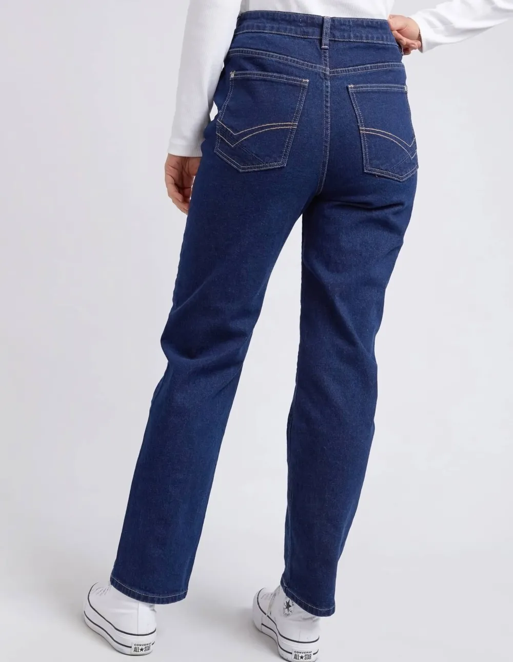 elm_kate_straight_leg__da_3.webp ELM Kate Straight Leg - Dark Blue Wash New