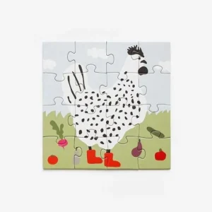 Lettuce Father Rabbit - Rooster Red Puzzle Outlet