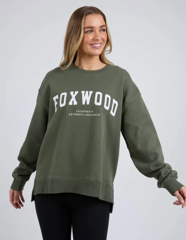 Foxwood Interval Crew - Khaki Clearance