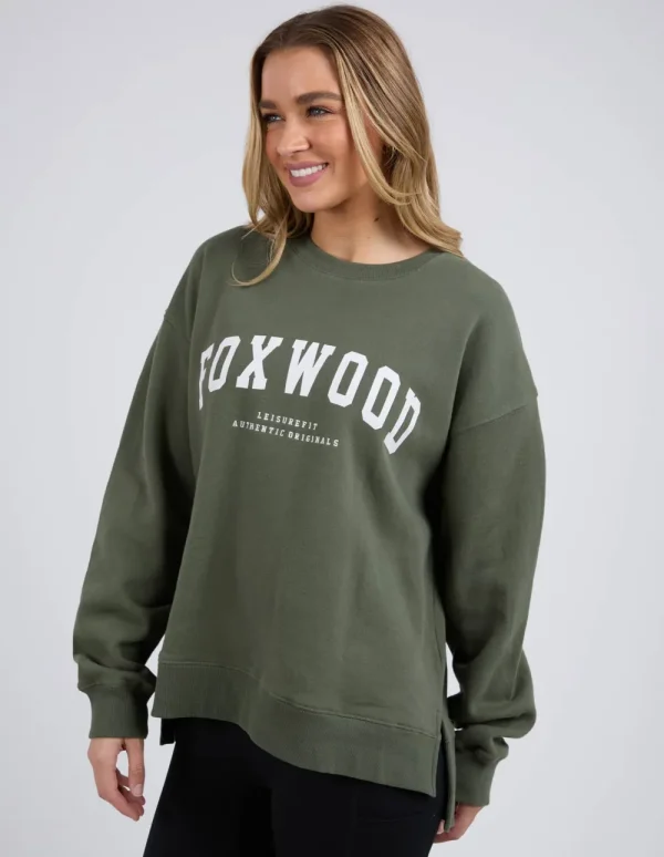 Foxwood Interval Crew - Khaki Clearance