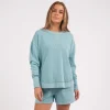 Foxwood Simplified Crew - Sky Hot