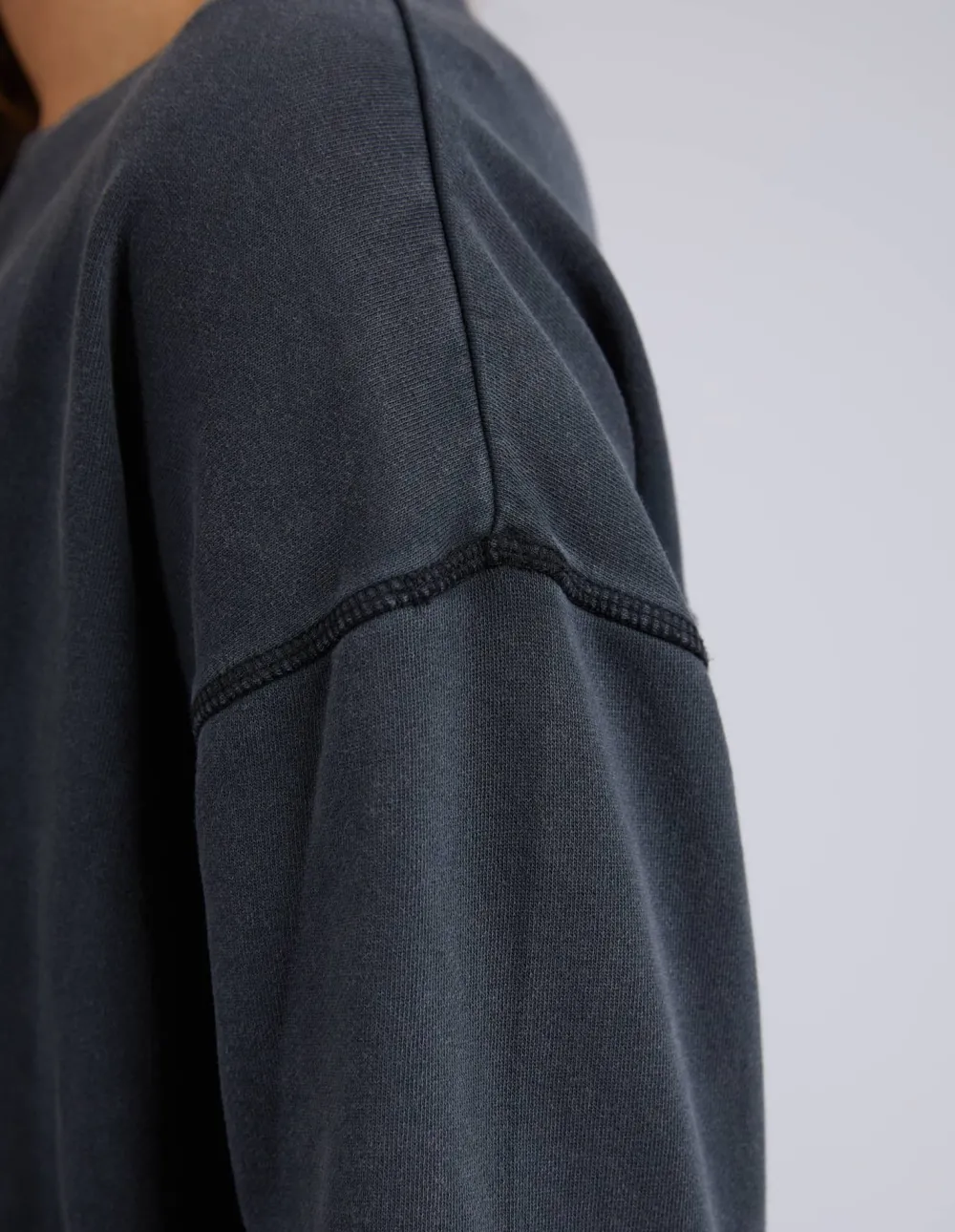 foxwood_simplified_crew___4-2.webp Foxwood Simplified Crew - Washed Black Sale