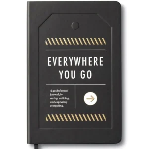 Compendium Guided Travel Journel - Everywhere You Go Hot