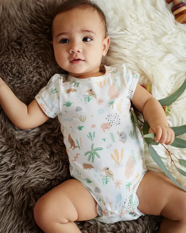 Halcyon Nights Outback Dreamers S/S Bodysuit Online
