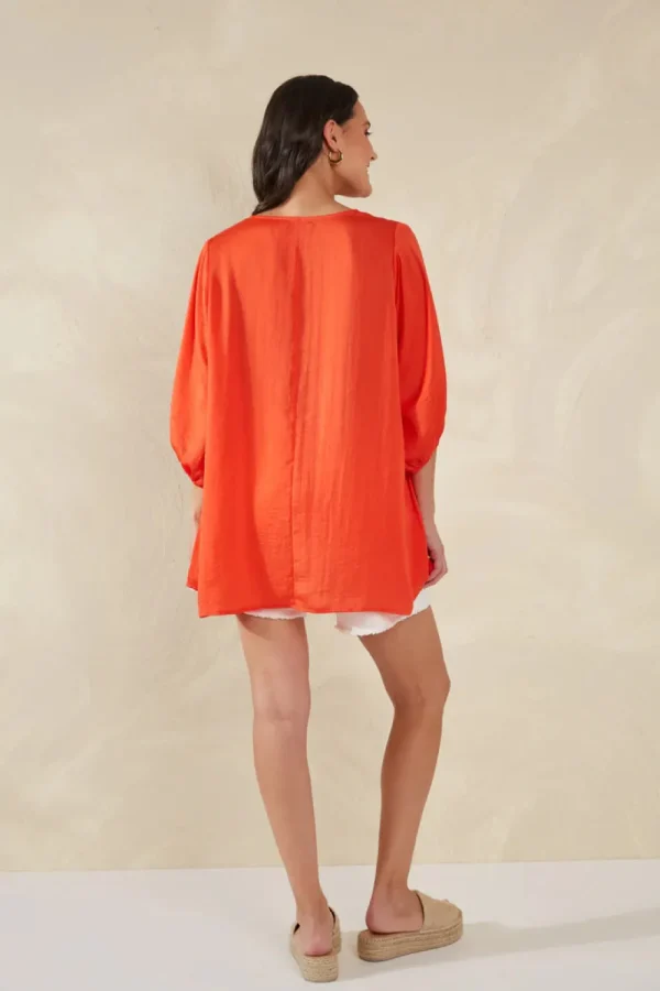 Haven Portofino Relaxed Top -Aperol Best