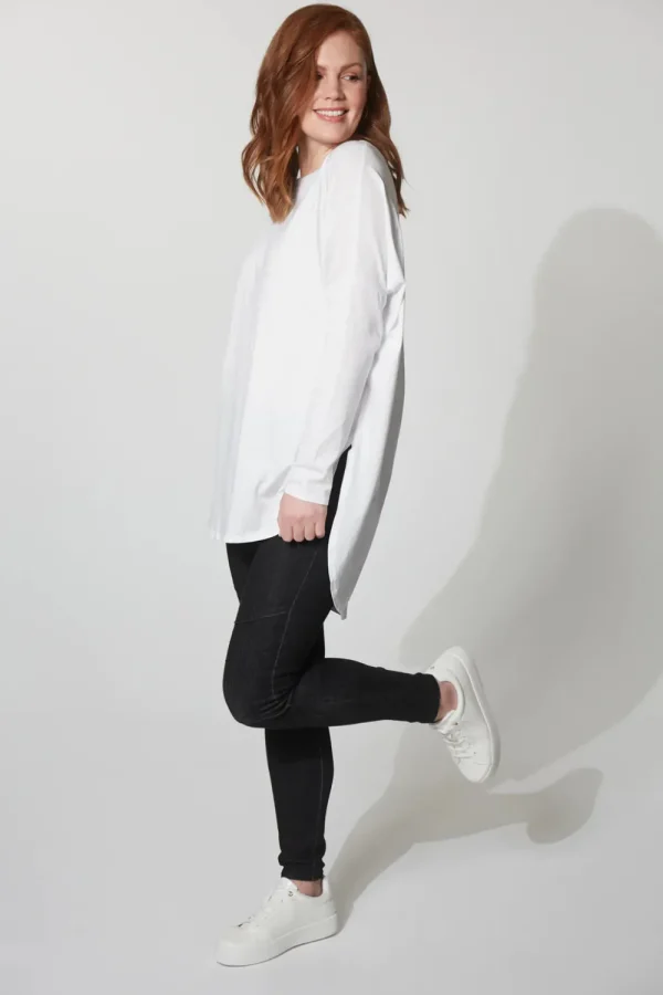 Haven Tavini Long Sleeve T-Shirt - Snow New