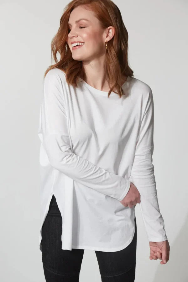 Haven Tavini Long Sleeve T-Shirt - Snow New