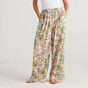 Holiday Playa Pants - Columbian Floral Clearance
