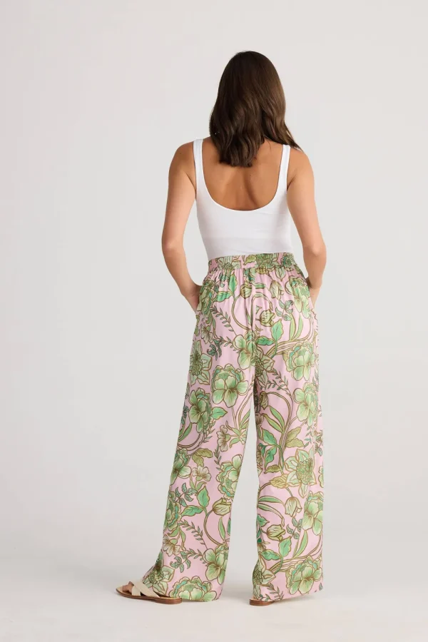 Holiday Playa Pants - Columbian Floral Clearance