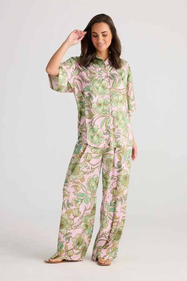Holiday Playa Pants - Columbian Floral Clearance