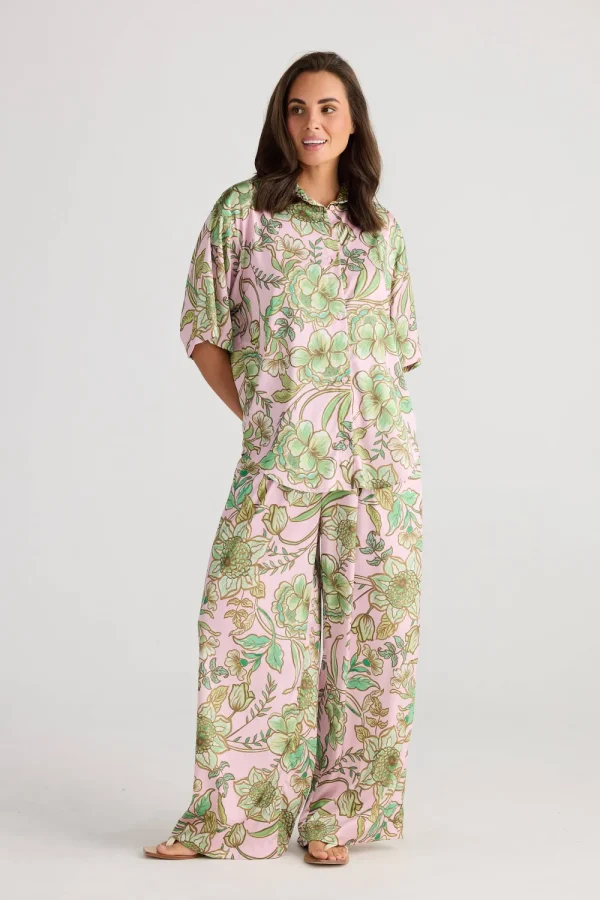 Holiday Playa Pants - Columbian Floral Clearance