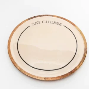 Holiday Say Cheese Plate Hot