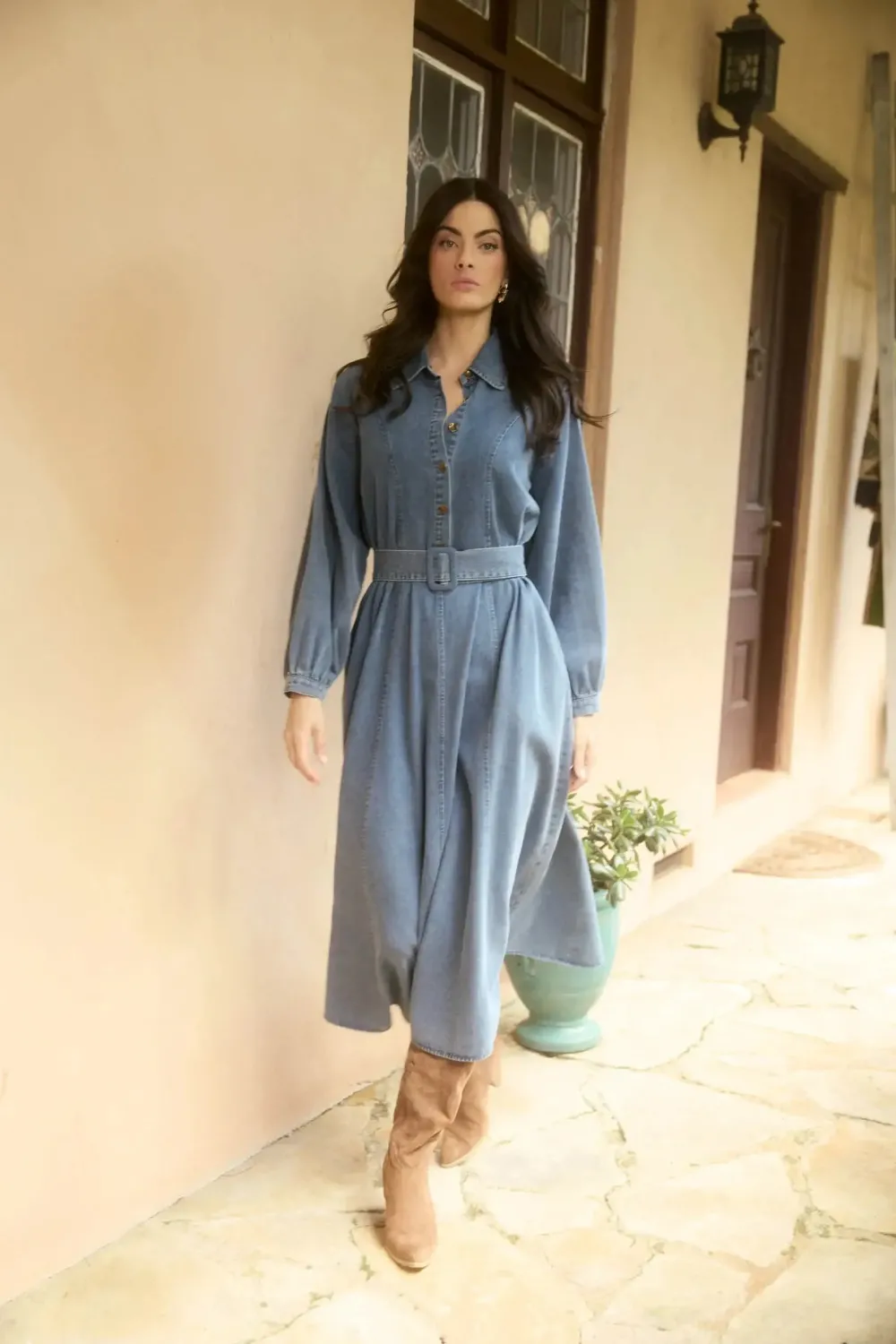 isle_of_mine_freya_dress__2.webp Isle Of Mine Freya Dress - Denim Sale
