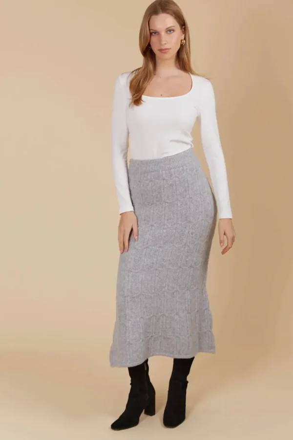 Isle Of Mine Hera Knit Skirt - Marle Best