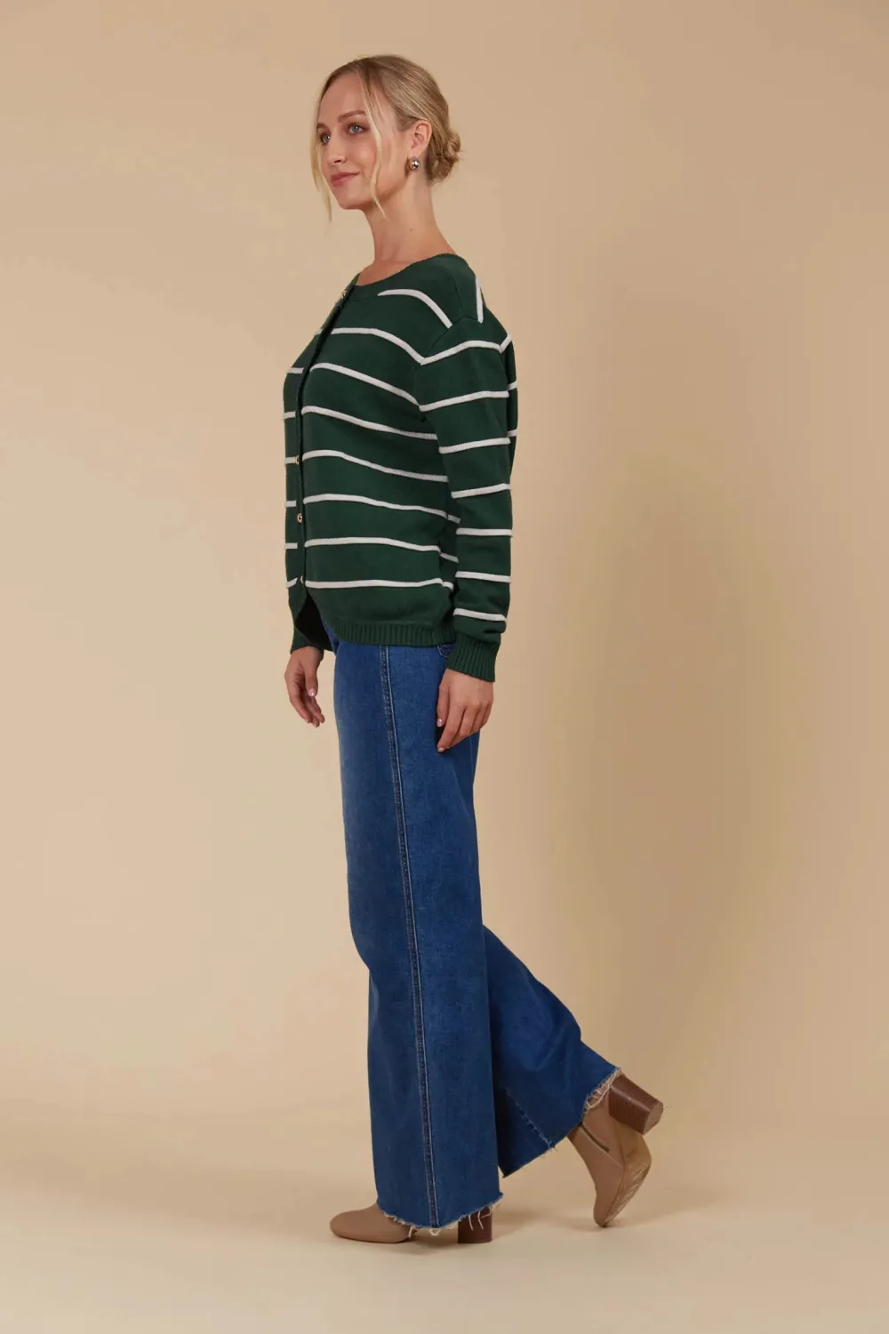 isle_of_mine_juno_stripe__2.webp Isle Of Mine Juno Stripe Jumper/Cardigan - Reversable Discount