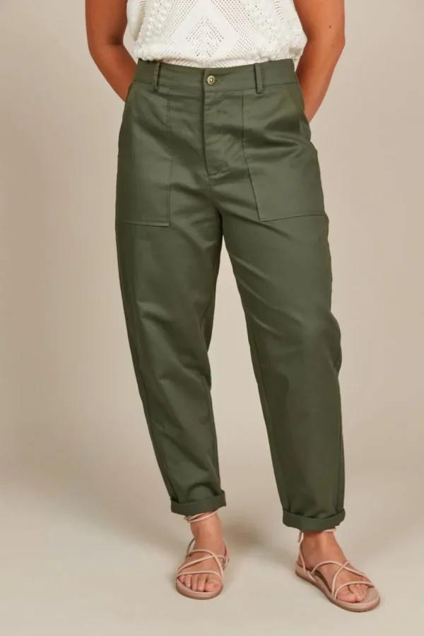 Isle Of Mine Lucille Pant - Olive Clearance