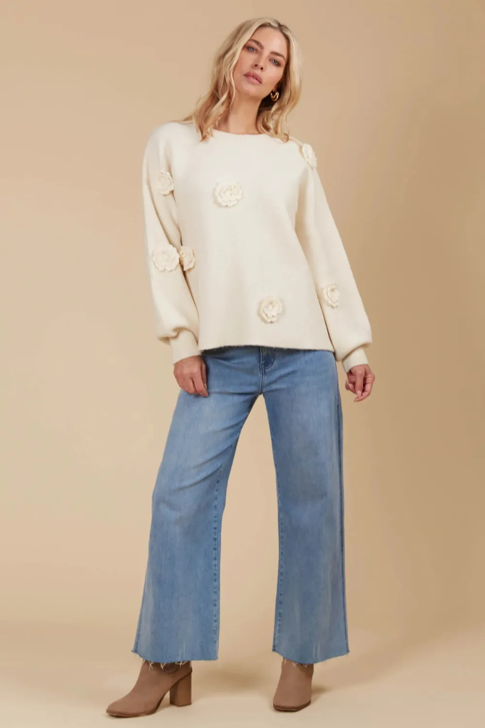 isle_of_mine_miru_flower__1.webp Isle Of Mine Miru Flower Jumper- Canvas Fashion