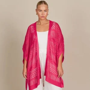 Isle Of Mine Sylvie Cape - Raspberry Clearance