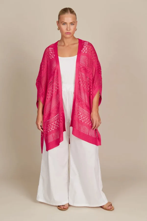 Isle Of Mine Sylvie Cape - Raspberry Clearance
