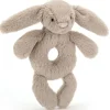 Jellycat Bashful Beige Bunny Ring Rattle Best