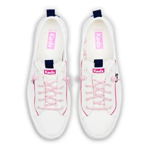 KEDScanvas KEDS Kickback Canvas Piping White/Multi Best