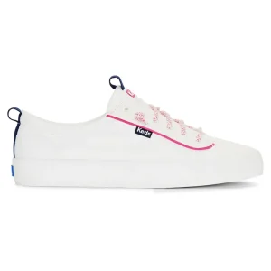 KEDScanvas KEDS Kickback Canvas Piping White/Multi Best