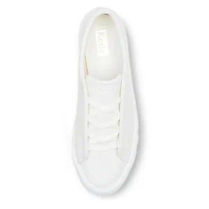 KEDS Remi Leather Snow White Sneakers New