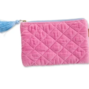 Kip & Co Candy Crush Velvet Cosmetics Purse Hot