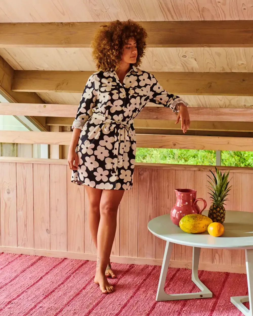 kip__co_flower_face_adult_3.webp Kip & Co Flower Face Adult Sicilian Shirt Dress Best