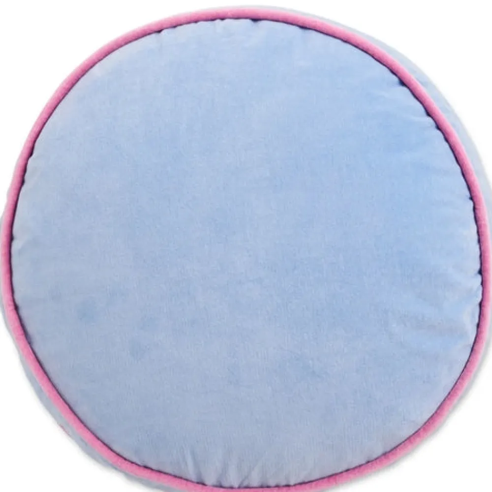 kip__co_velvet_pea_cushio_0.webp Kip & Co Velvet Pea Cushion - Bay Blue Best