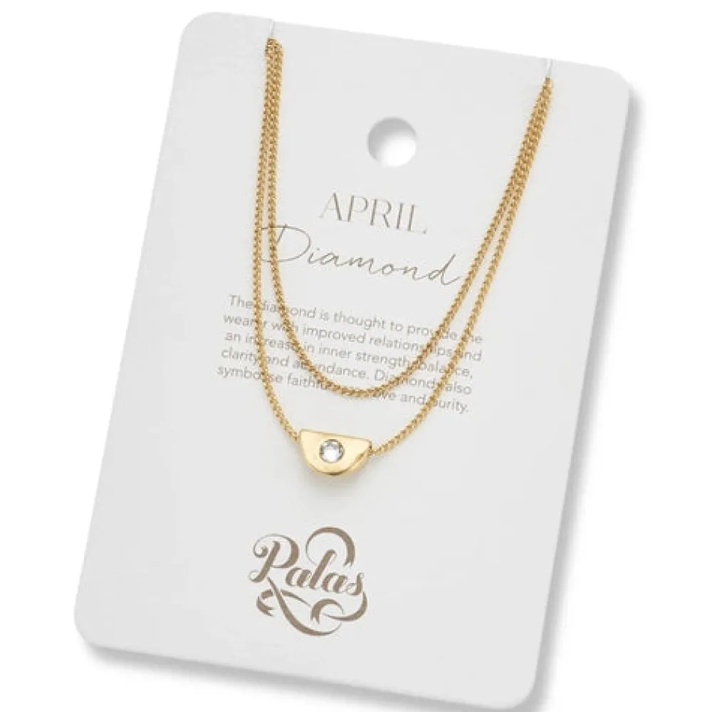 palas__april_diamond_birt_0.webp Palas April diamond birthstone necklace Clearance