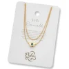 Palas May emerald birthstone necklace Online