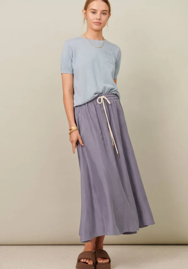 POL Calypso Pocket Tee - Blue Clearance